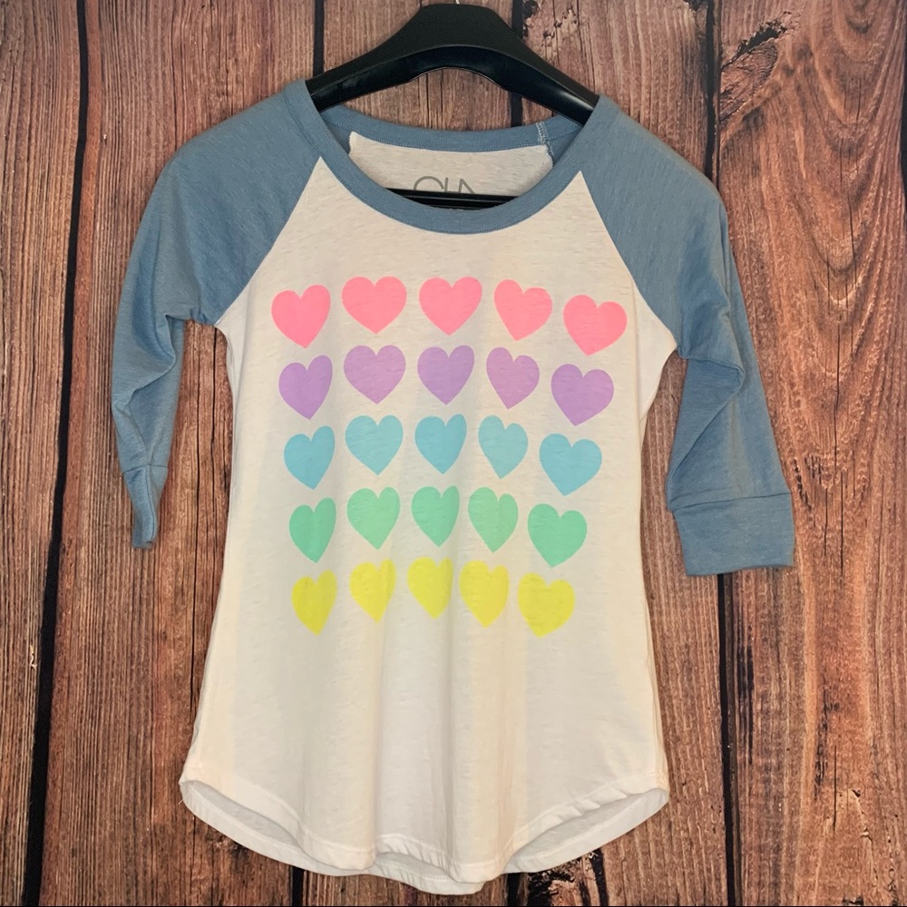 Chaser Raglan Heart Baseball Jersey - Picture 2 of 7
